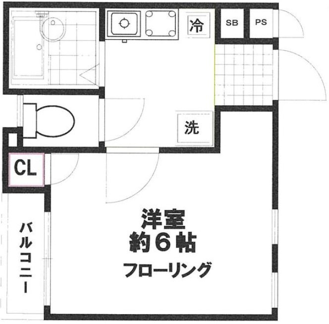 スカイガーデン蒲田の間取り|間取りです。