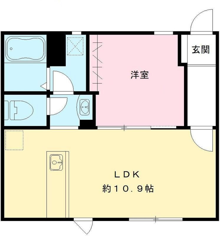 Ｓｏｕｔｈ　Ｗｏｏｄの間取り|間取りです。