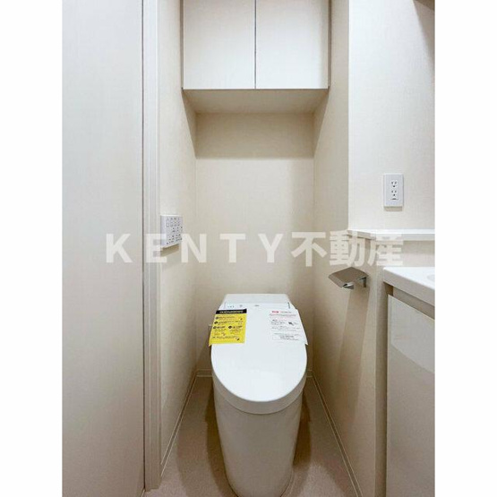 【トイレ】 | オーキッドレジデンス品川中延 | 落ち着いた色調のトイレです