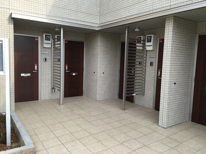 セジュール稲田本町Ⅱのエントランス