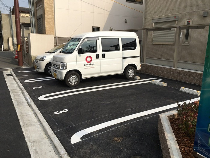 セジュール稲田本町Ⅱの駐車場