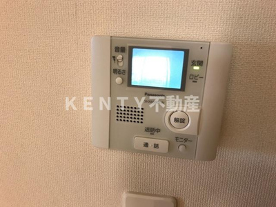 【セキュリティ】 | ヴェルデみなみ | カメラ付インターホン