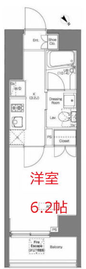 【間取り】 | プラウドフラット蒲田