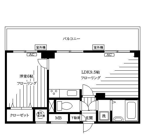 ジュウエル小石川の間取り|間取りです。