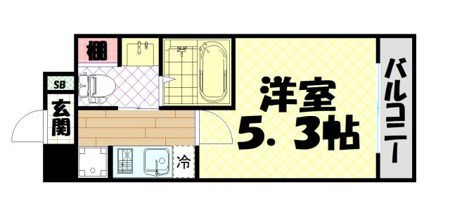 【間取り】 | カセッティ新町