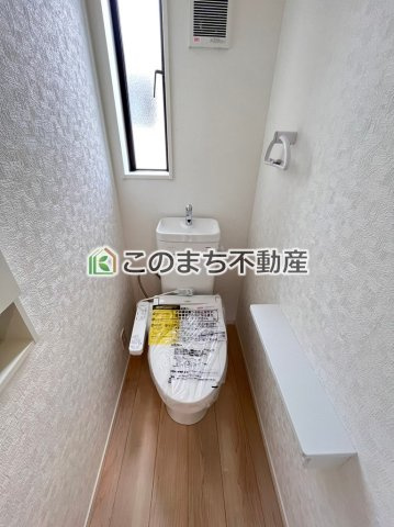 CRADLEGARDEN大田原市町島第3のトイレ|同社施工物件の写真です。※建具やフローリング、その他仕様が違う場合がございます。