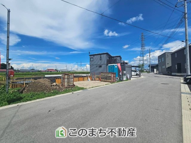 CRADLEGARDEN大田原市町島第3の前面道路含む現地写真|前面道路含む現地写真