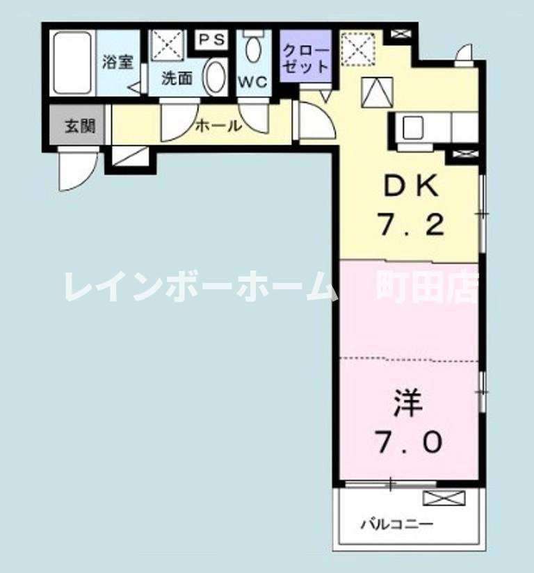 アムール※初期費用分割あと払いサービス利用可能物件の間取り