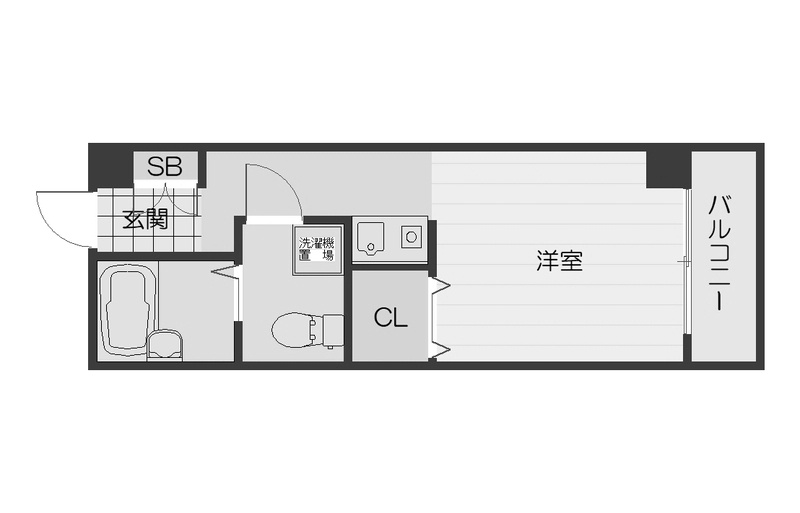 グランドール西岡本の間取り