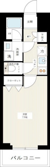 【間取り】 | ＭＡＸＩＶ武蔵小金井 | 間取りです。