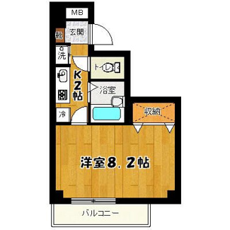 【間取り】 | 第２本田ビル | 間取りです。