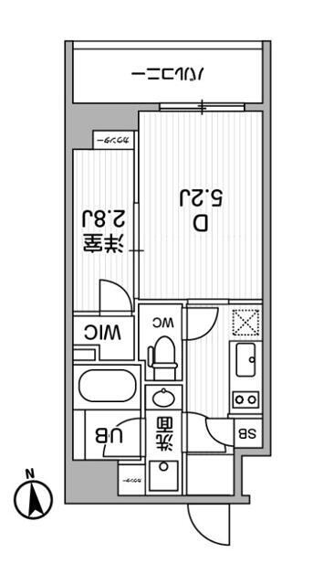 ＡＬＴＥＲＮＡ東池袋の間取り