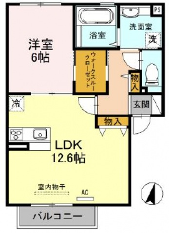 ラフィーネ徳庵の間取り