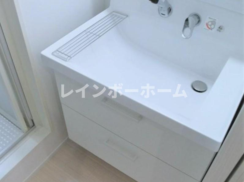 ソレイユの独立洗面台
