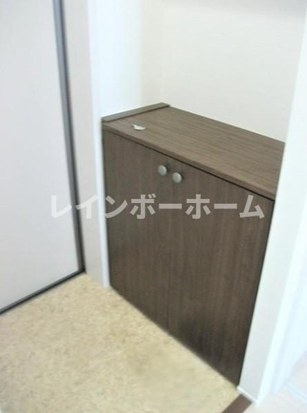 ソレイユの玄関
