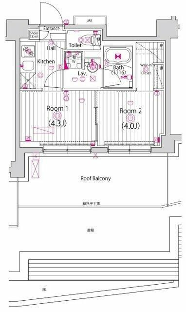 ガーラ・プレシャス練馬の間取り