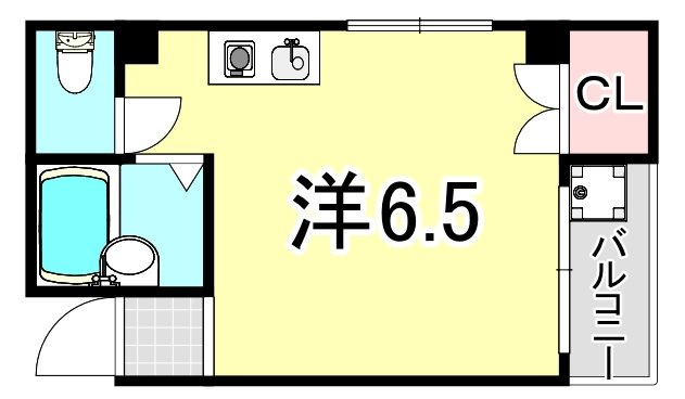 パーソナルマンション杭瀬1番館の間取り