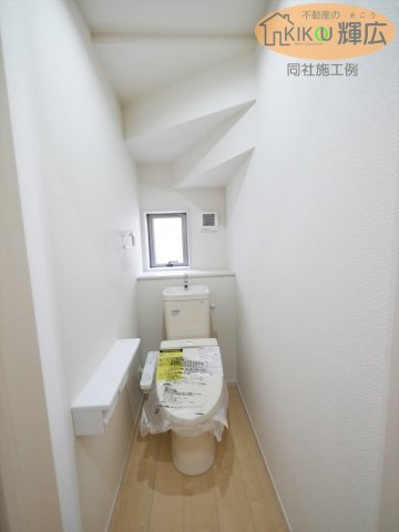 姫路市別所町小林第7（全1棟）新築のトイレ|同社施工例です。