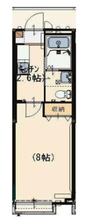 【間取り】 | エルメゾン西立川 | 間取りです。