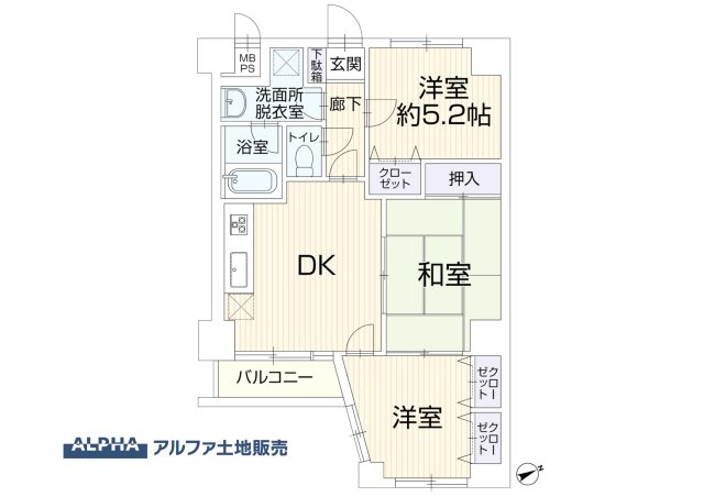 日神パレス立川第2|【3DK】
◆暮らしに合わせて使い分け◆DKを中心に洋室2部屋と和室を配置した3DK。クローゼットや押入など収納も各所に備え、家族構成やライフスタイルに合わせて活用できます。