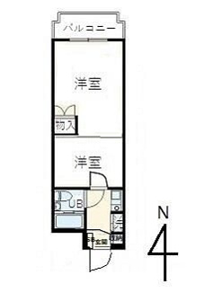 【間取り】 | 日興パレス登戸
