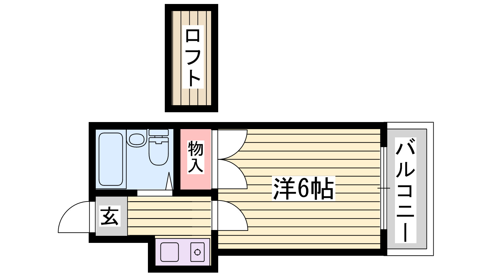 エージーコートの間取り