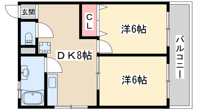【間取り】 | 谷田十三マンション