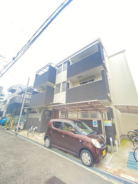 クリエオーレ大物町の外観|外観は落ち着いています