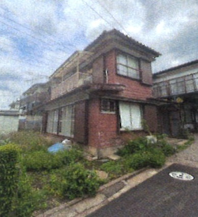 あきる野市野辺　売地の前面道路含む現地写真