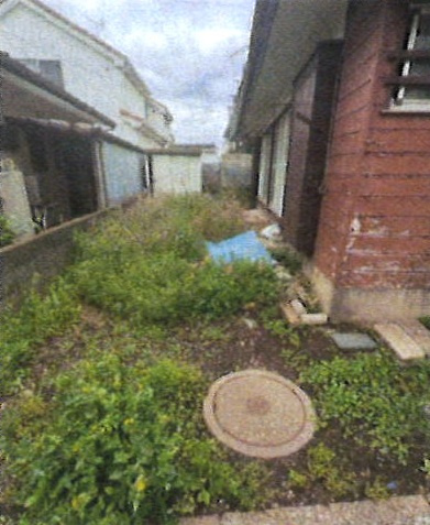あきる野市野辺　売地の前面道路含む現地写真