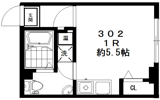 レスツオン参宮橋の間取り