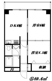 【間取り】 | ジオナ天神橋