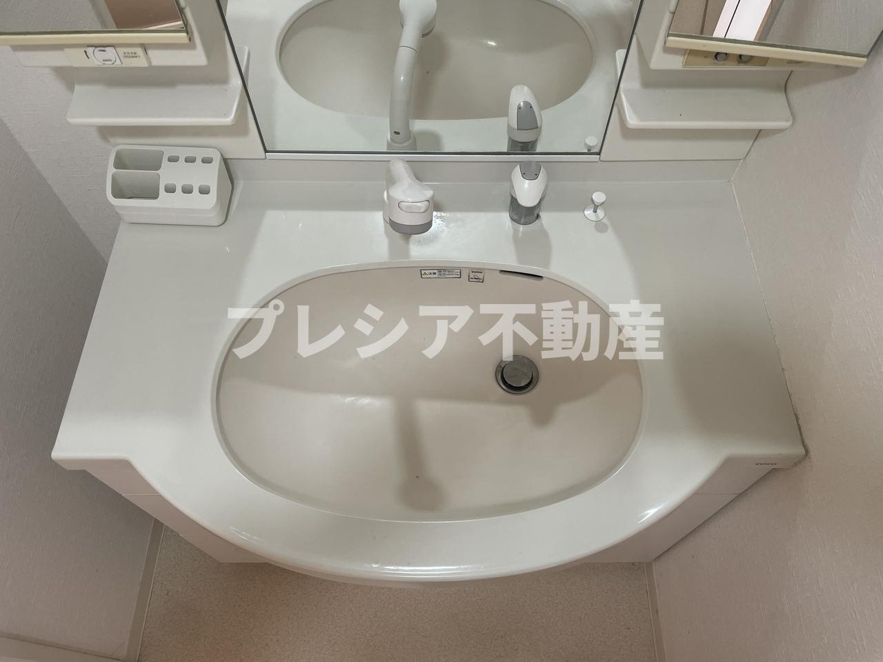 シャルム甲子園口の洗面所