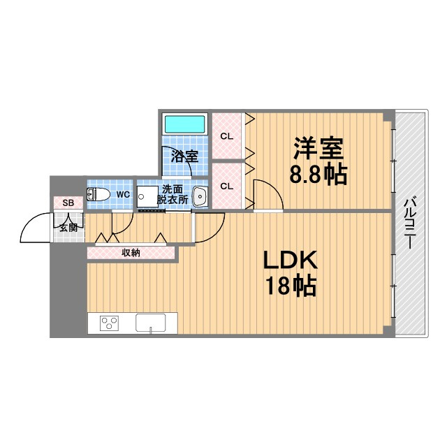 シャルム甲子園口の間取り