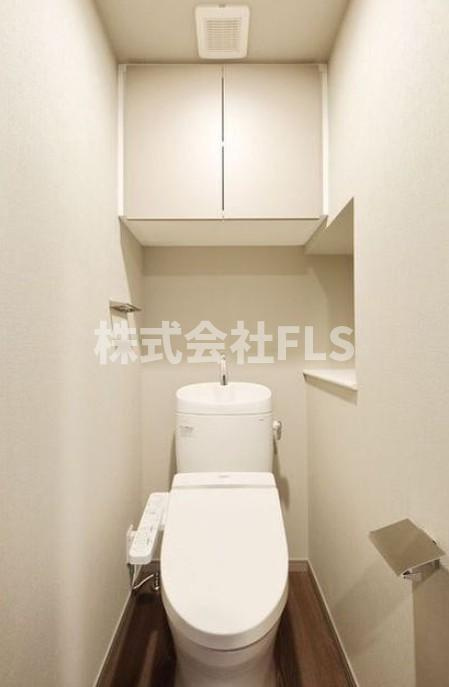 北区田端新町２丁目の賃貸マンションのトイレ