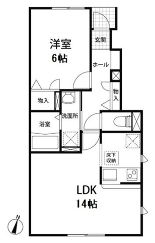 アレプロッツ・ツーの間取り