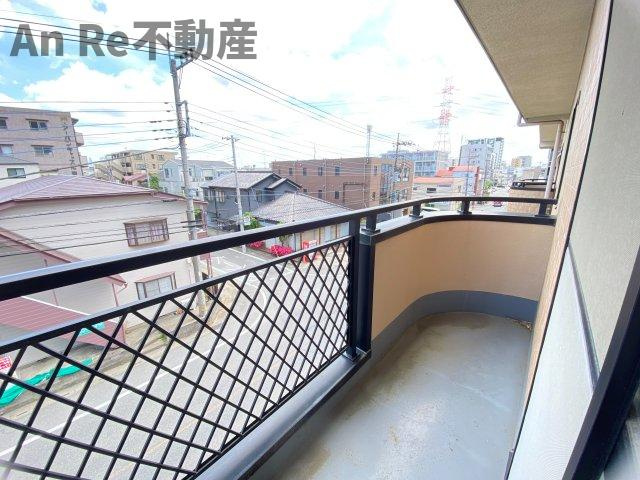 あい蘭道壱番館のバルコニー|別部屋イメージ写真