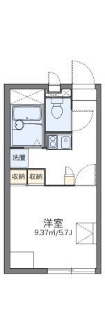 レオパレスミニョンの間取り