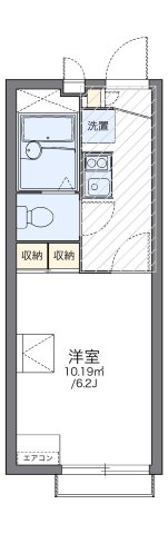 レオパレスＴＡＫＡ　イプシロンの間取り