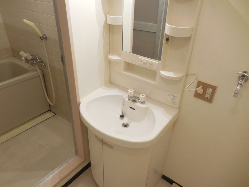 川崎市多摩区栗谷２丁目の賃貸マンションの洗面所