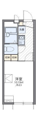 レオパレスＴＡＫＡ　デルタの間取り