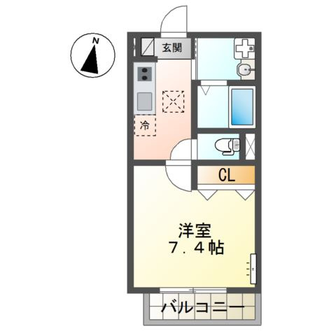 コイトハイツの間取り