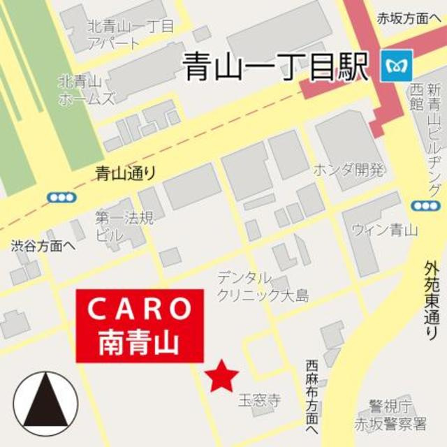 ＣＡＲＯ南青山の地図