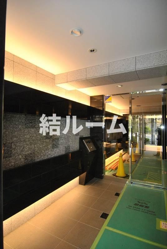 板橋区双葉町の賃貸マンションのロビー