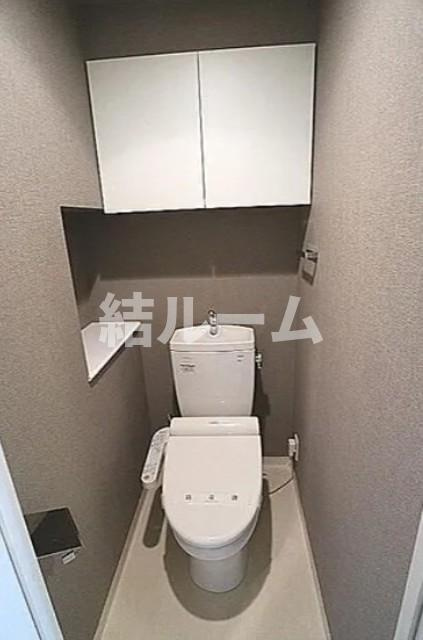 板橋区双葉町の賃貸マンションのトイレ