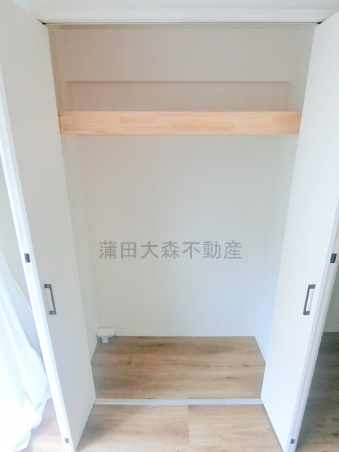 日興パレス羽田PARTⅡの収納|洋室収納　クローゼット