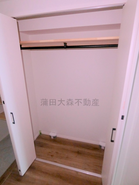 日興パレス羽田PARTⅡの収納|収納　大容量のクローゼット