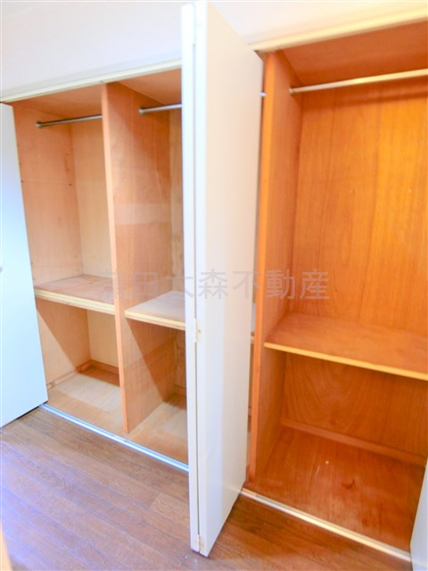 日興パレス羽田PARTⅡの収納|収納　大容量のクローゼット