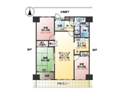 川越グリーンパークP-1号棟の画像