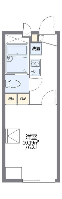 レオパレスマグノーリアの間取り